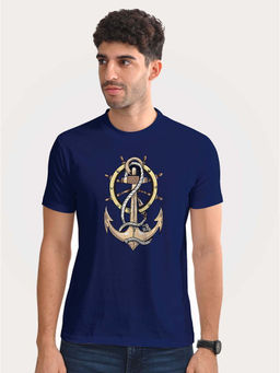Aero Armour - Roped Anchor T-Shirt - Navy Blue