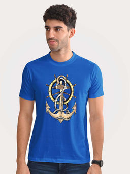 Aero Armour - Roped Anchor T-Shirt - Royal Blue