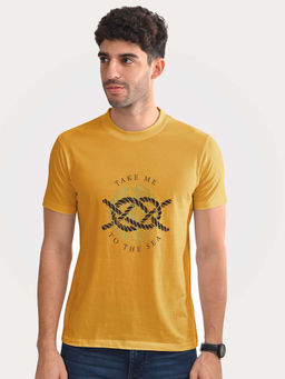 Aero Armour - Square Knot T-Shirt - Yellow