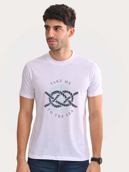 Aero Armour - Square Knot T-Shirt - White