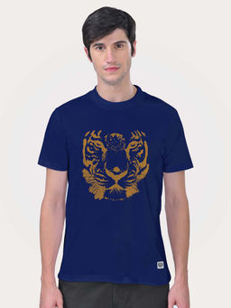 Aero Armour - Royal Bengal T-Shirt - Navy Blue