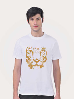 Aero Armour - Royal Bengal T-Shirt - White