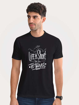 Aero Armour - Life Is Short T-Shirt - Black