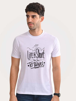 Aero Armour - Life Is Short T-Shirt - White