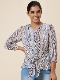 Globus - Women Multicolor Printed Viscose Top