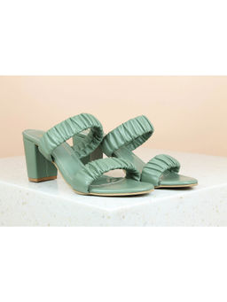 Inc.5 - Solid-Plain Green Heels