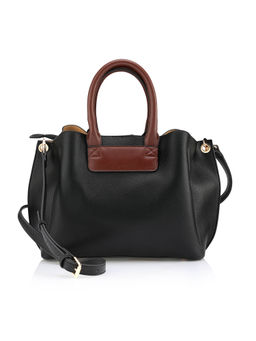 Fastrack - Fastsvrack Large Black Trendy Satchel Bag For Women