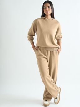 Femmella - Beige Solid Sweater