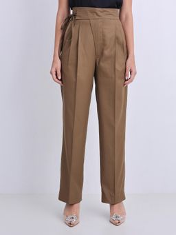 Jaey - Brown Solid Trouser