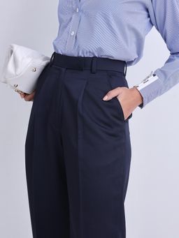 Jaey - Blue Solid Trouser