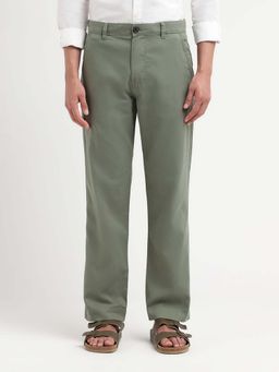 SELECTED HOMME - Straight Fit Lyocell Tencel Green Trouser