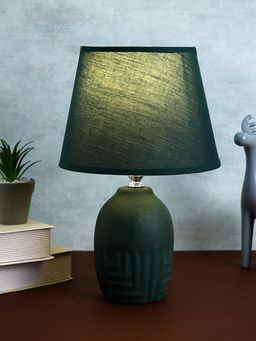Tayhaa - Teal Green Ceramic Table Lamp