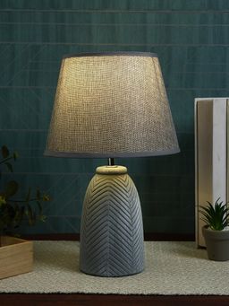 Tayhaa - Modern Grey Table Lamp