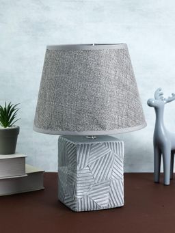 Tayhaa - Grey Short Table Lamp