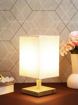 Tayhaa - Cream Wood Lamp Shade