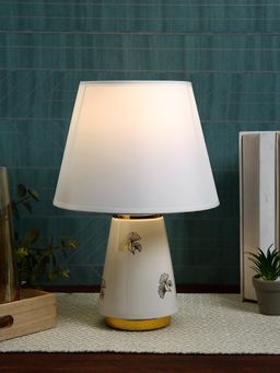 Tayhaa - Glossy White Table Lamp