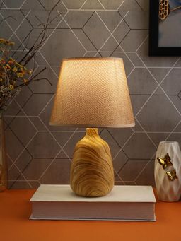 Tayhaa - Brown Ceramic Table Lamp