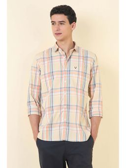 Allen Solly - Custom Fit Checks Full Sleeves Casual Shirt