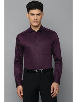 Louis Philippe - Men Purple Shirt