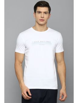Louis Philippe - Men White T-Shirt