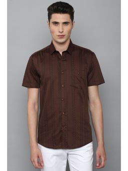 Louis Philippe - Men Brown Shirt
