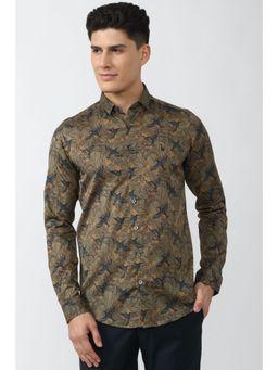 Simon Carter - Men Olive Shirt