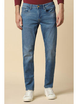 Allen Solly - Men Blue Slim Fit Mid Wash Jeans