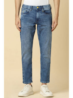 Allen Solly - Men Blue Slim Fit Mid Wash Jeans