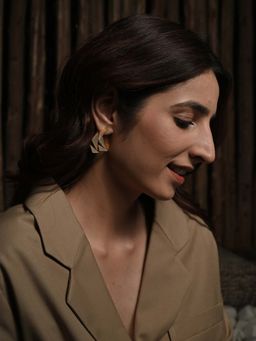 Bubber Jewels - Cream Kashti Earrings