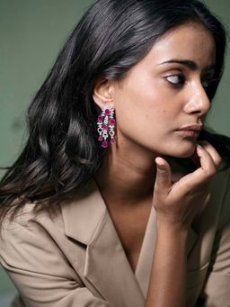 Bubber Jewels - Tenerife Pink Earrings