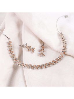 Bubber Jewels - Hazel Citrine Coloured Necklace Set