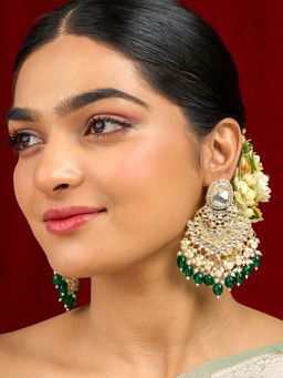 Teejh - Aviva Green Earrings