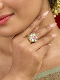 Teejh - Pralaya Pink Ring