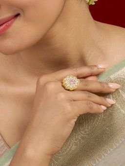 Teejh - Phulan Pink Ring