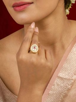 Teejh - Abhishya Pink Ring