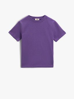 Koton - Boys Purple T-shirt