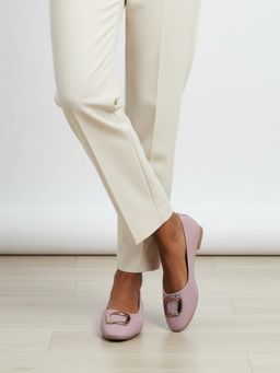 Inc.5 - Women Pink Casual Solid Narrow Toe Flat Ballerinas