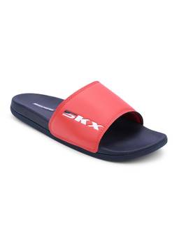 SKECHERS - Men GAMBIX INDIA - BERLOW Navy Blue Casual Sliders