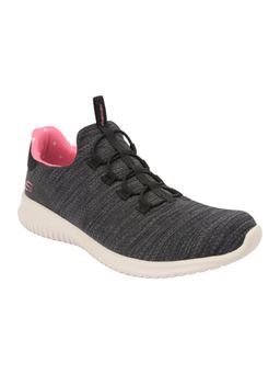SKECHERS - Women ULTRA FLEX Black Casual Sneakers