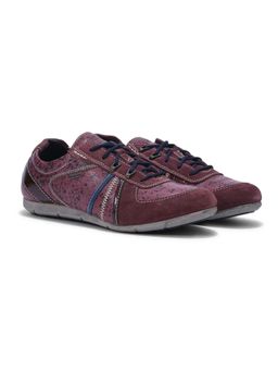 WOODLAND - Maroon Casual Sneakers for Men