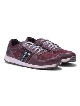 WOODLAND - Maroon Casual Sneakers for Men