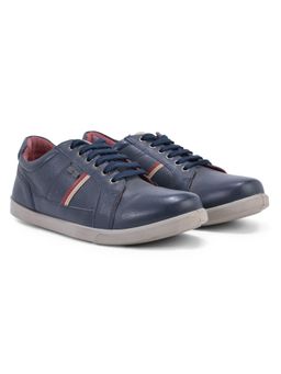 WOODLAND - Navy Blue Casual Sneakers for Men