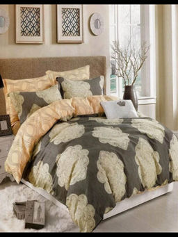Angie Homes - Hiroshi Brown Printed Bedding