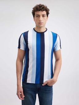 Pepe Jeans - Men Multi Color Stripe Short Sleeve T-Shirt