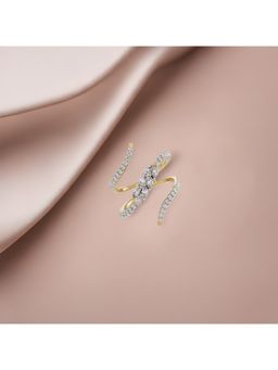 EMORI - Floral Ring in 18KT Gold | Authentic & Certified Lab Diamonds