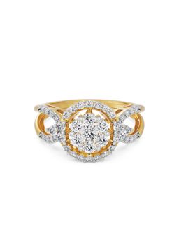 EMORI - Royal Radiance Ring in 18KT Gold | Authentic & Certified Lab Diamonds