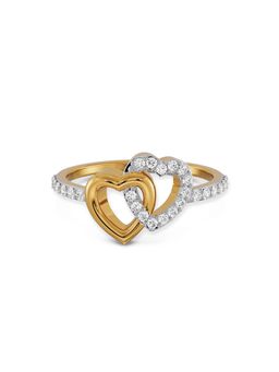 EMORI - Harmony of Heart Ring in 18KT Gold | Authentic & Certified Lab Diamonds
