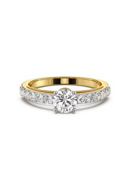 EMORI - Dazzling Ring in 14KT Gold | Authentic & Certified Lab Diamonds