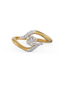 EMORI - Enchanted Floral Ring in 14KT Gold | Authentic & Certified Lab Diamonds
