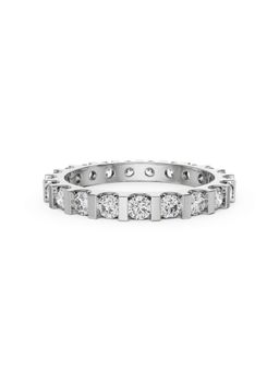 EMORI - Diamond Cluster Band in 18KT Gold | Authentic & Certified Lab Diamonds